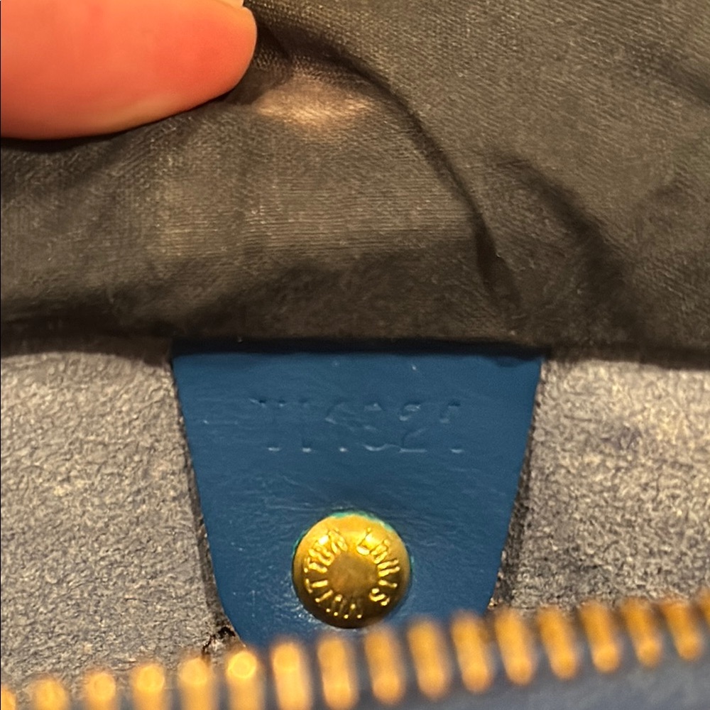 Louis Vuitton Blue Epi Leather Speedy - Picture 12 of 12